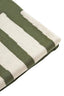 Hamilton Interiors Sleeping Bosie Ozella Natural And Green Throw House of Isabella UK