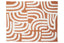 Hamilton Interiors Sleeping Bosie Ozella Natural And Terracotta Throw House of Isabella UK