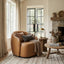Keiichi Living Hazleton Swivel Accent Chair House of Isabella UK