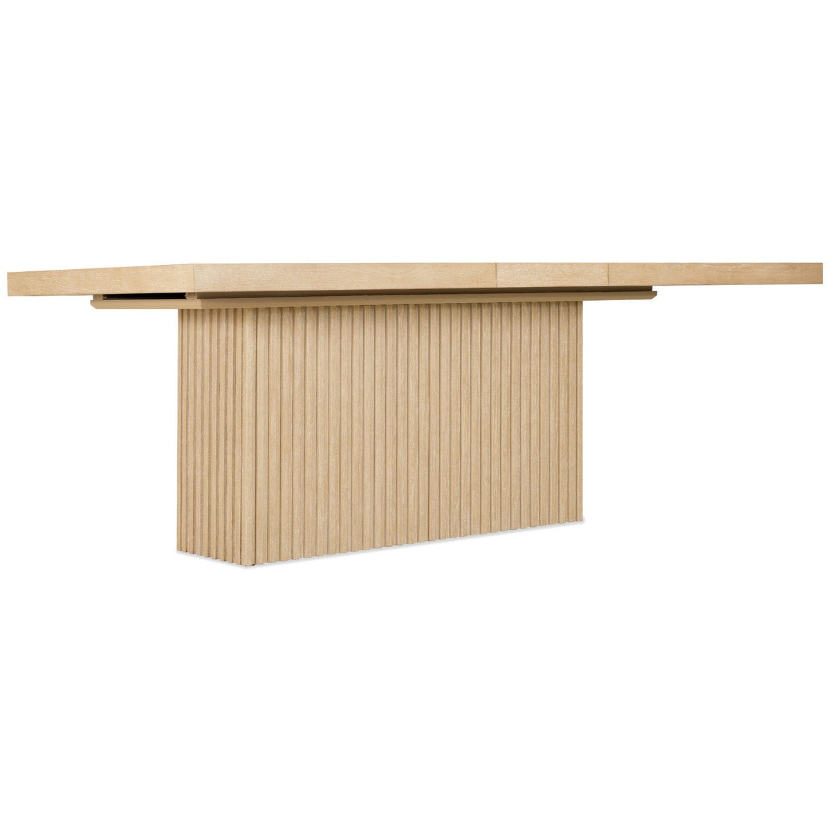 Hooker Dining Academia Rectangle Extending Dining Table with Tambour Base 180-260cm House of Isabella UK