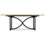 Hooker Dining Tranquillity Rectangle Extending Dining Table with Metal Base 180-260cm House of Isabella UK