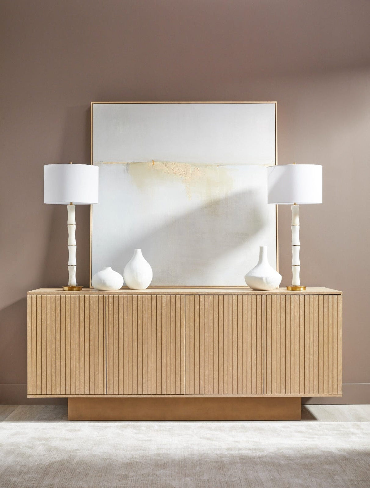 Hooker Living Academia Four Door Sideboard House of Isabella UK