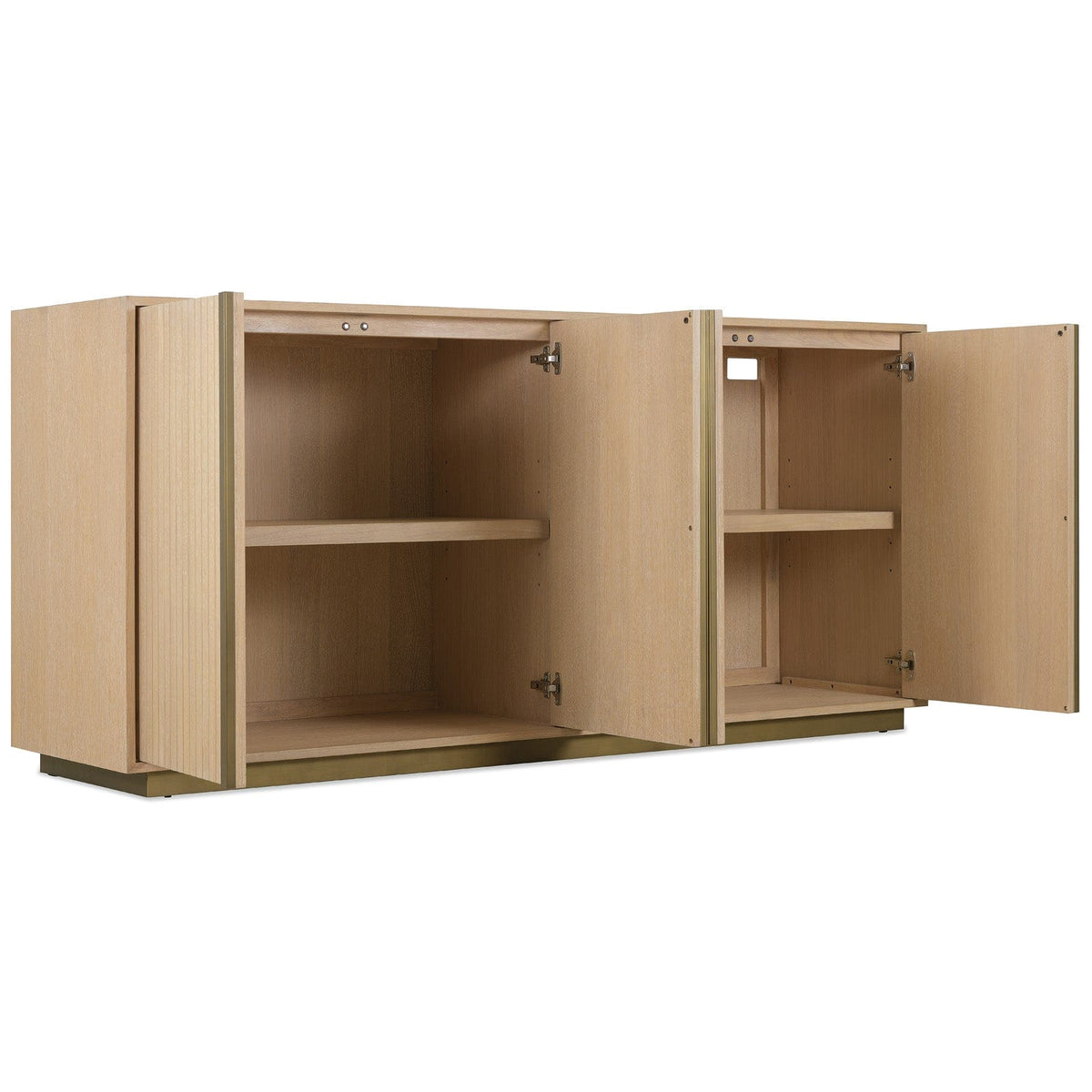 Hooker Living Academia Four Door Sideboard with Handles House of Isabella UK