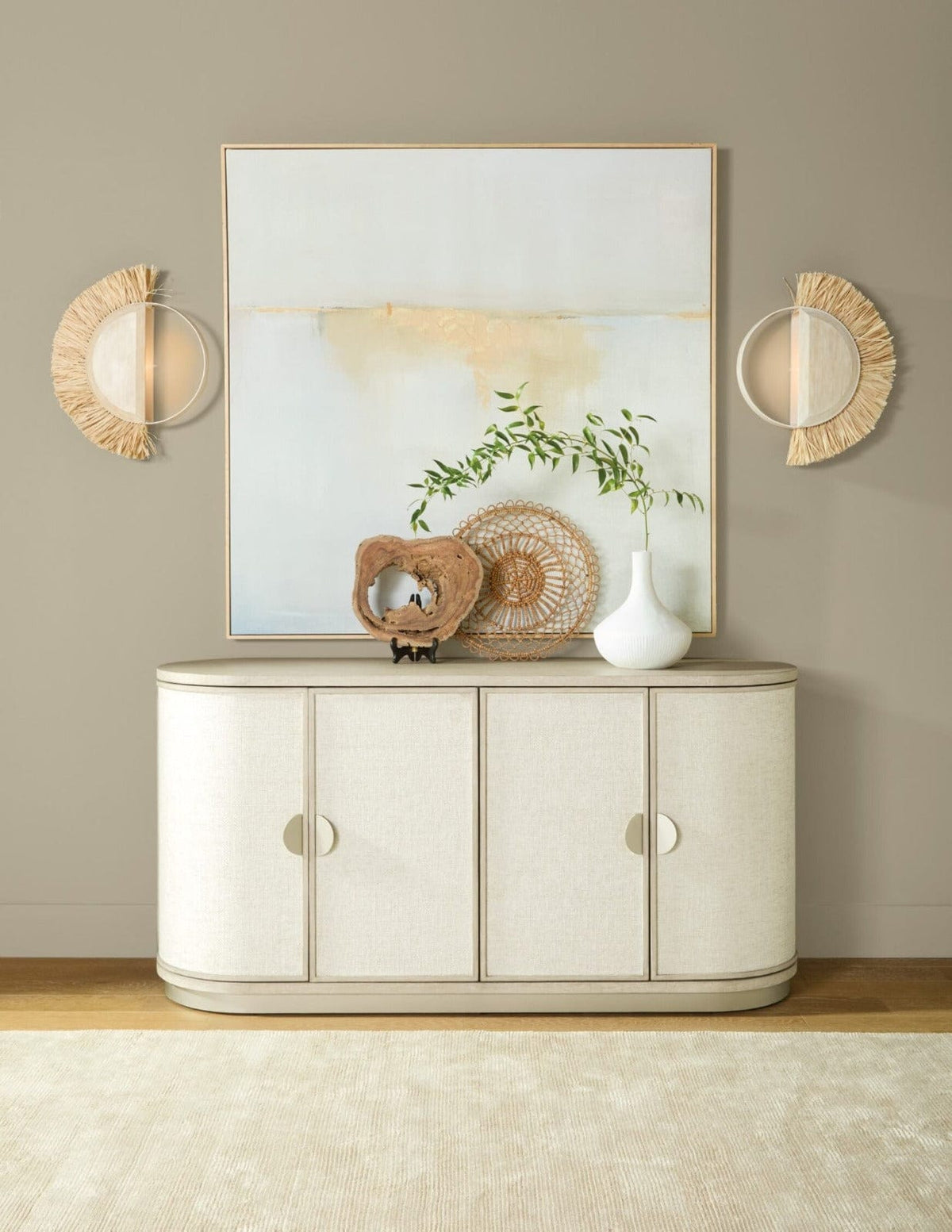 Hooker Living Coastal Breeze 4 Door Sideboard House of Isabella UK