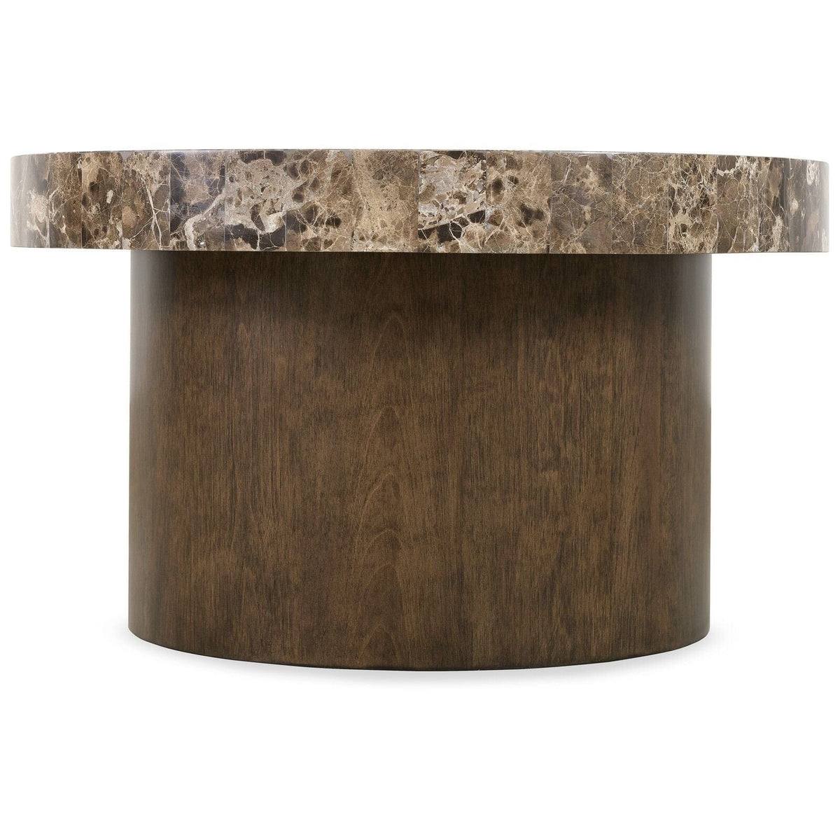 Hooker Living Fusion Round Dark Stone Coffee Table House of Isabella UK