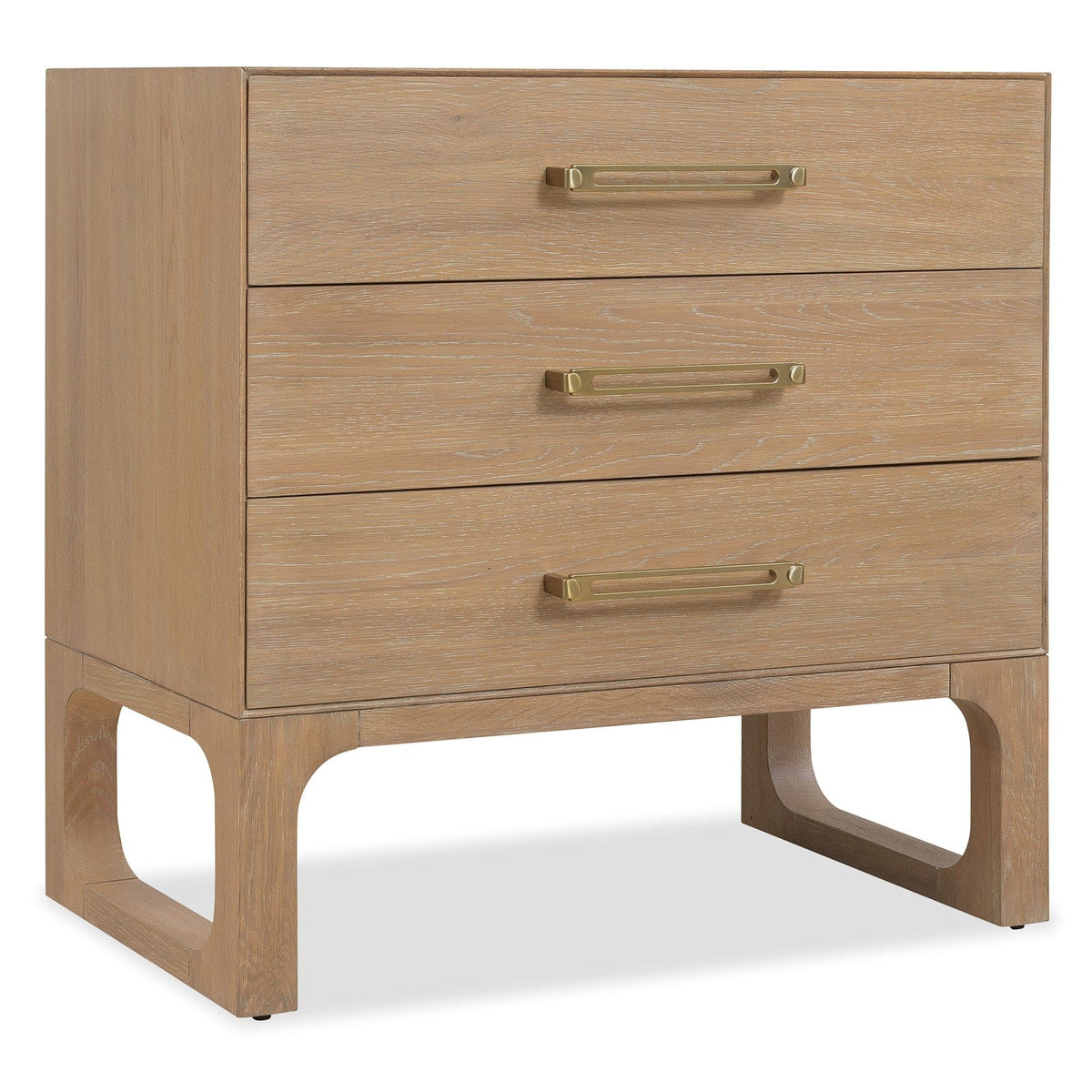 Hooker Sleeping Banyon Bay Three Drawer Bedside Table House of Isabella UK