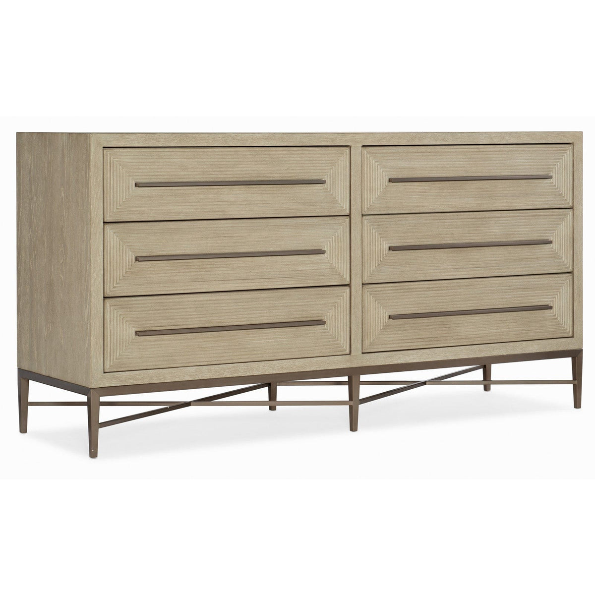 Hooker Sleeping Cascade Wide Chest of Drawers House of Isabella UK