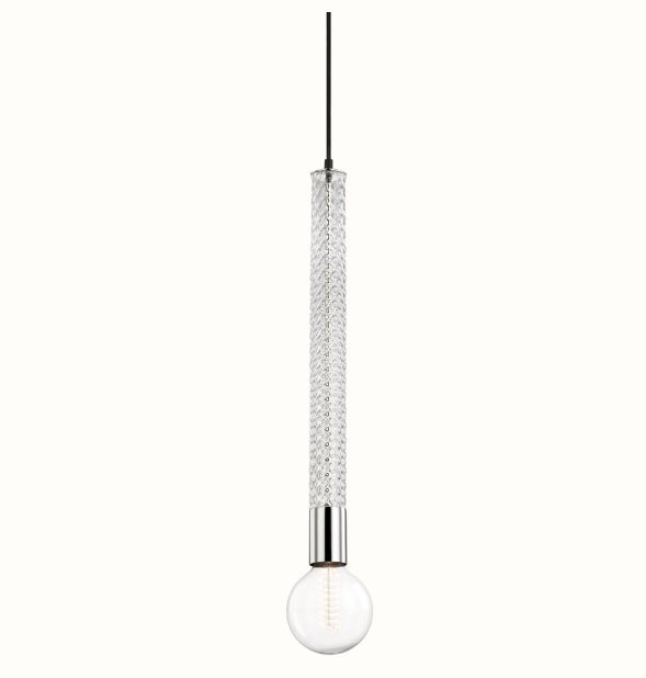 BRAND NEW Pippin Steel 1 Light Pendant Light | OUTLET.
