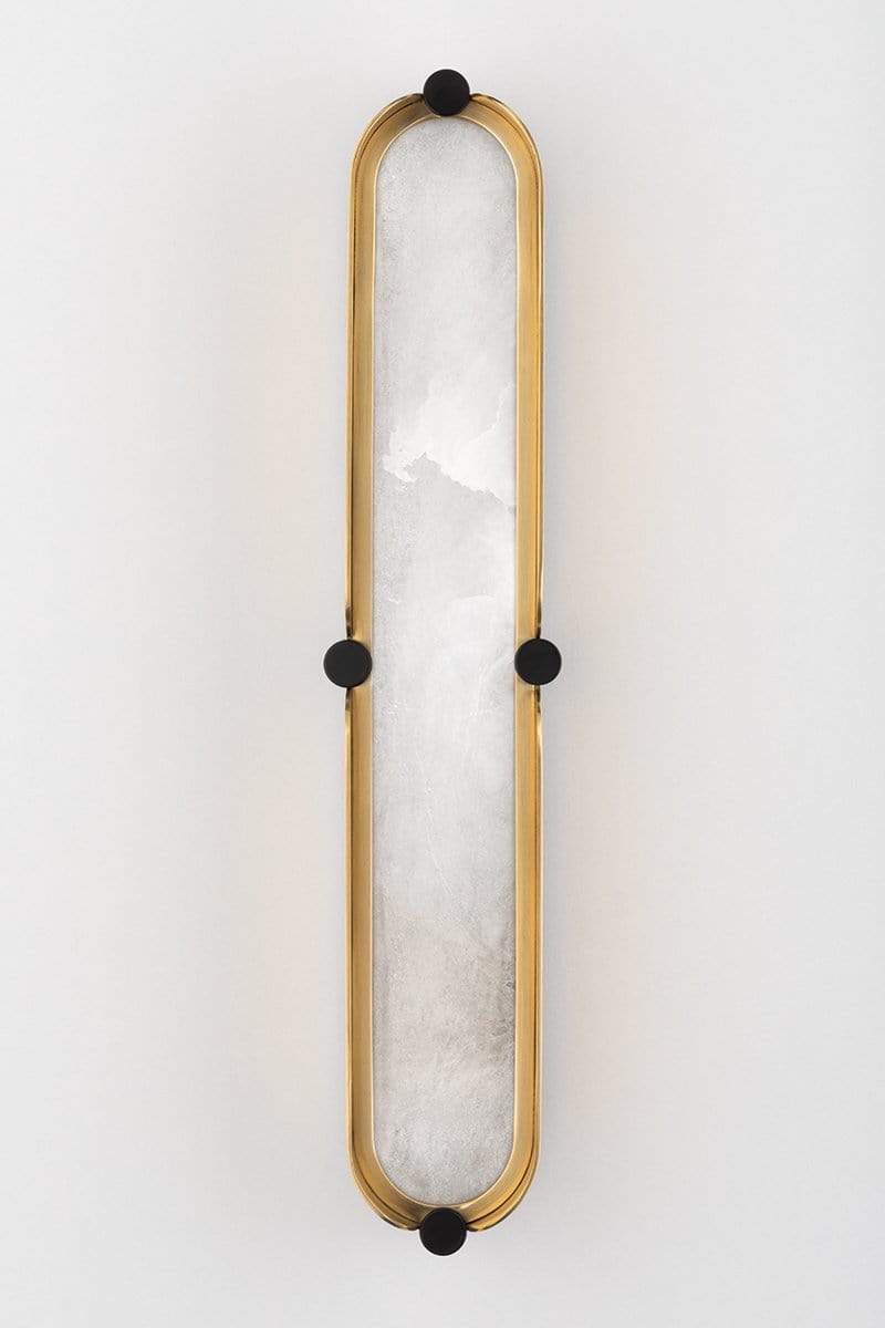 Hudson Valley Lighting Lighting TRIBECA Aged Brass Wall Light | OUTLET House of Isabella UK