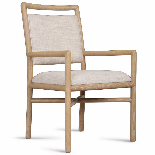 Montauk Upholstered Dining Armchair in Light