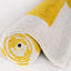 Joli Geometric Yellow & White Rug
