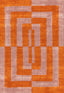 Joli Geometric Orange & Pink Rug