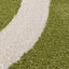 Joli Wave Green & White Rug
