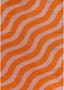 Joli Wave Orange & Pink Rug