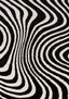 Joli Striped Black & White Rug