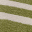 Joli Striped Green & White Rug