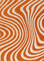Joli Striped Orange & White Rug