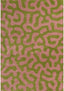 Joli Doodle Green & Pink Rug