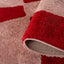 Joli Checkered Red & Pink Rug