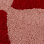 Joli Checkered Red & Pink Rug