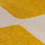 Joli Checkered Yellow & White Rug
