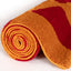 Joli Checkered Red & Orange Rug