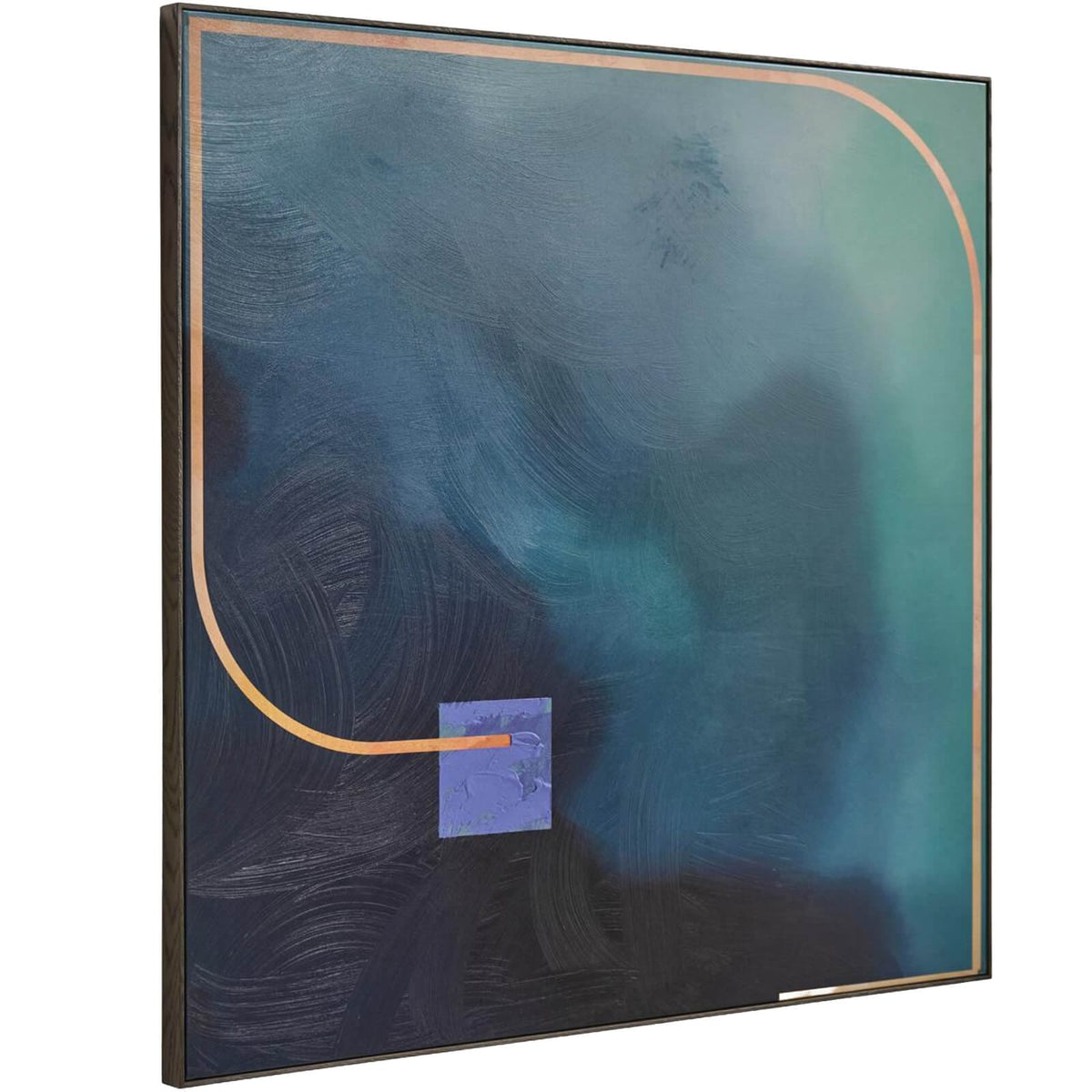 Jonathan Charles Accessories Aqua Wash Framed Canvas House of Isabella UK