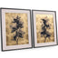 Jonathan Charles Accessories Black Orchids Photography Prints - Set of 2 House of Isabella UK