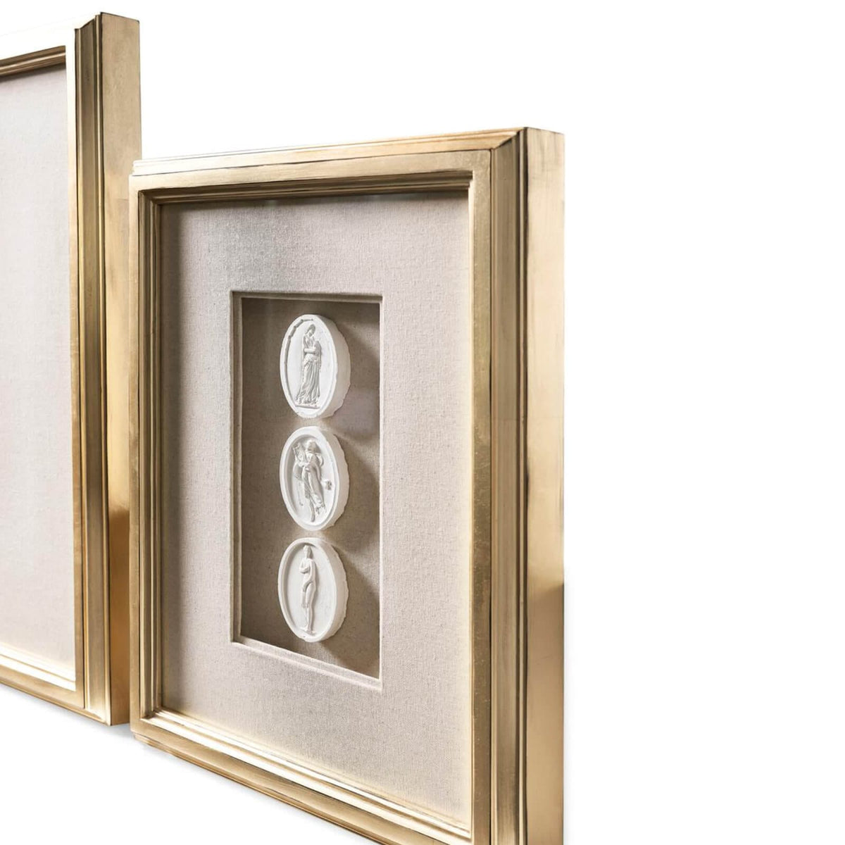 Jonathan Charles Accessories Cameo Profiles Shadow Boxes - Set of 3 House of Isabella UK