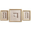 Jonathan Charles Accessories Cameo Profiles Shadow Boxes - Set of 3 House of Isabella UK