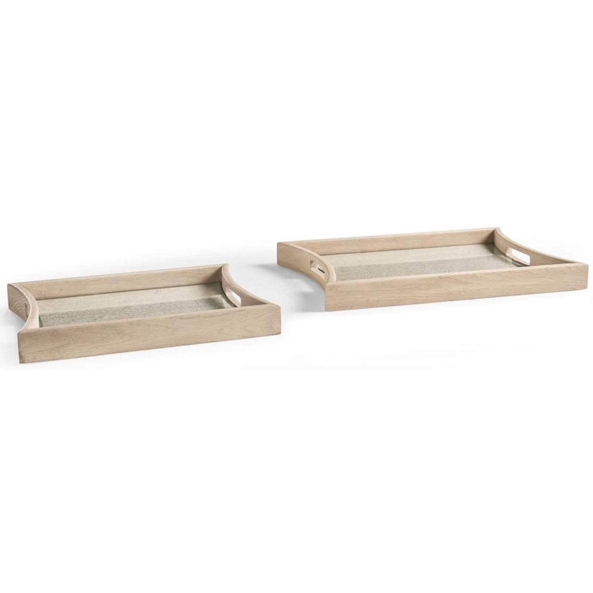 Jonathan Charles Accessories Catenary Rectangular Tray - Set of 2 House of Isabella UK