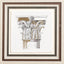Jonathan Charles Accessories Corinthian Light Framed Prints - Set of 4 House of Isabella UK