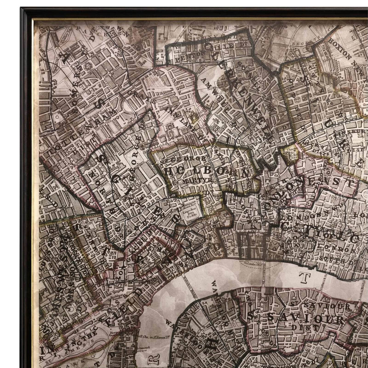 Jonathan Charles Accessories Districts of the Metropolis Framed Prints - Set of 6 House of Isabella UK