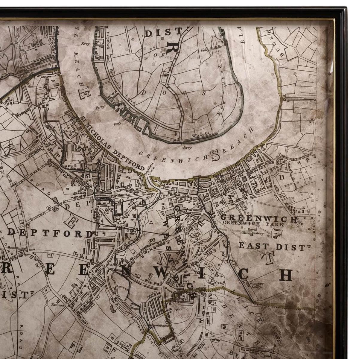 Jonathan Charles Accessories Districts of the Metropolis Framed Prints - Set of 6 House of Isabella UK