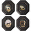 Jonathan Charles Accessories Noble Companions No. 1 Framed Art - Set of 4 House of Isabella UK
