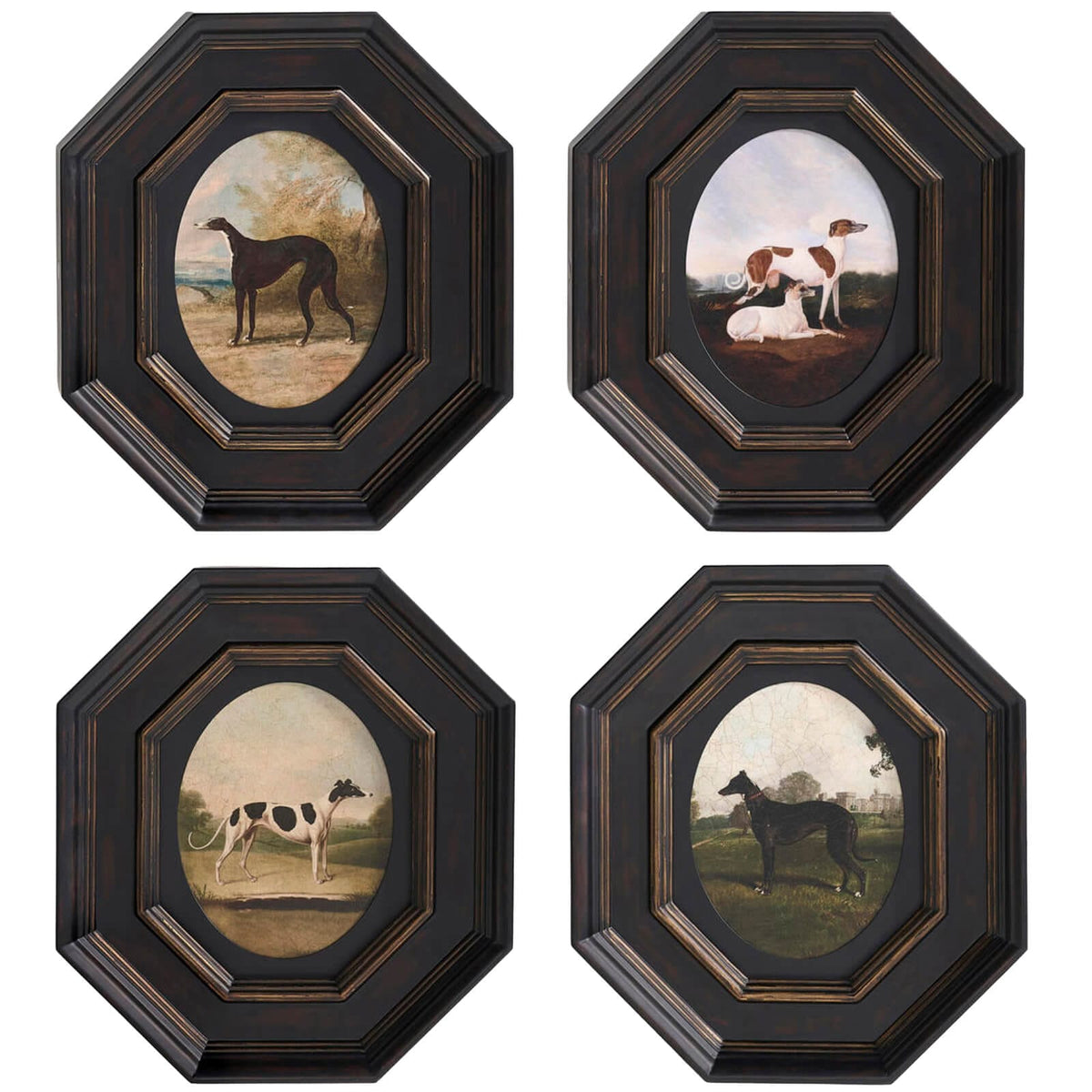 Jonathan Charles Accessories Noble Companions No. 2 Framed Art - Set of 4 House of Isabella UK