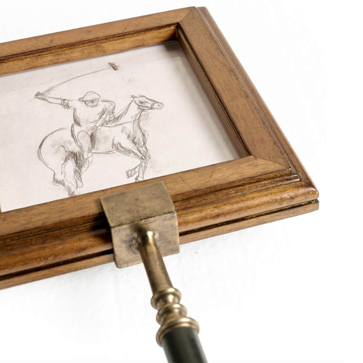 Jonathan Charles Accessories Orsman Walnut Picture Frame Stand - 5"x5" House of Isabella UK