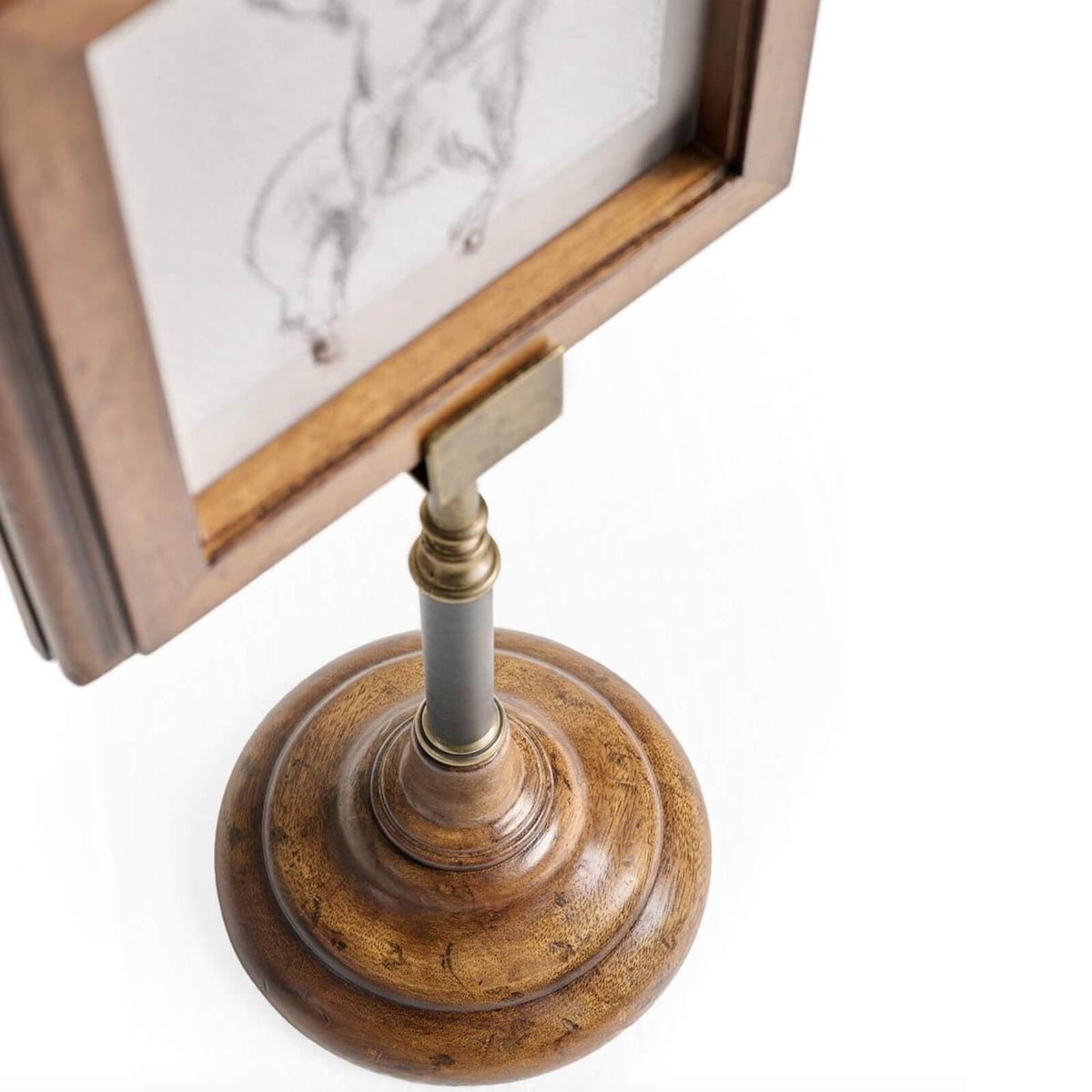 Jonathan Charles Accessories Orsman Walnut Picture Frame Stand - 5"x5" House of Isabella UK