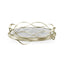 Jonathan Charles Accessories Round Tray Interlaced in Eglomise - Silver House of Isabella UK