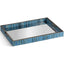 Jonathan Charles Accessories Sapphire Rectangular Tray - Set of 2 House of Isabella UK
