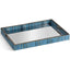 Jonathan Charles Accessories Sapphire Rectangular Tray - Set of 2 House of Isabella UK