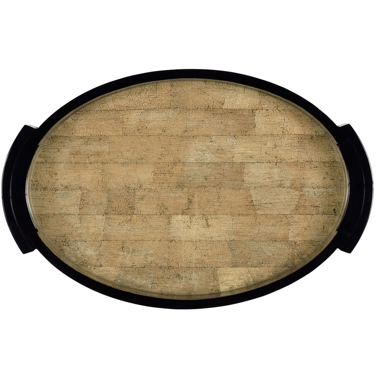 Jonathan Charles Accessories Small Elliptical Tray in Brown Brick Eggshell House of Isabella UK