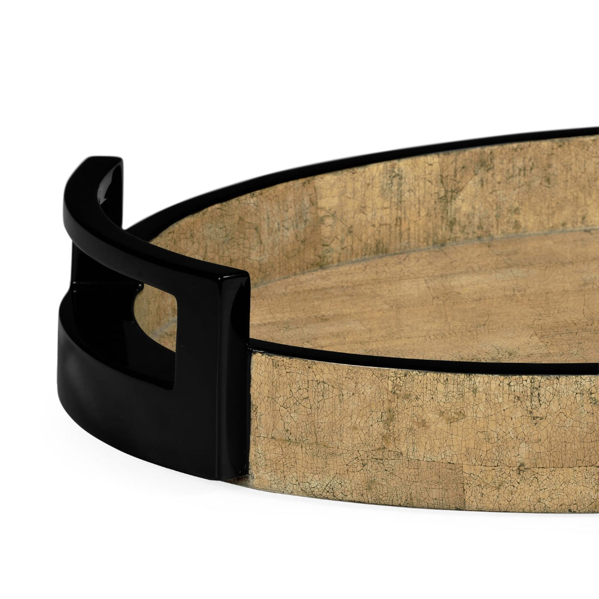 Jonathan Charles Accessories Small Elliptical Tray in Brown Brick Eggshell House of Isabella UK