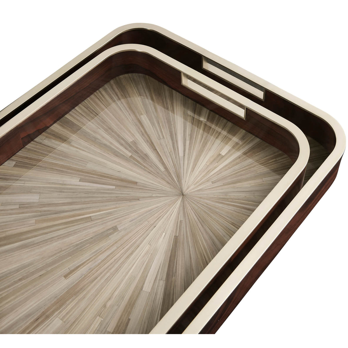 Jonathan Charles Accessories Terra Rectangular Tray - Set of 2 House of Isabella UK