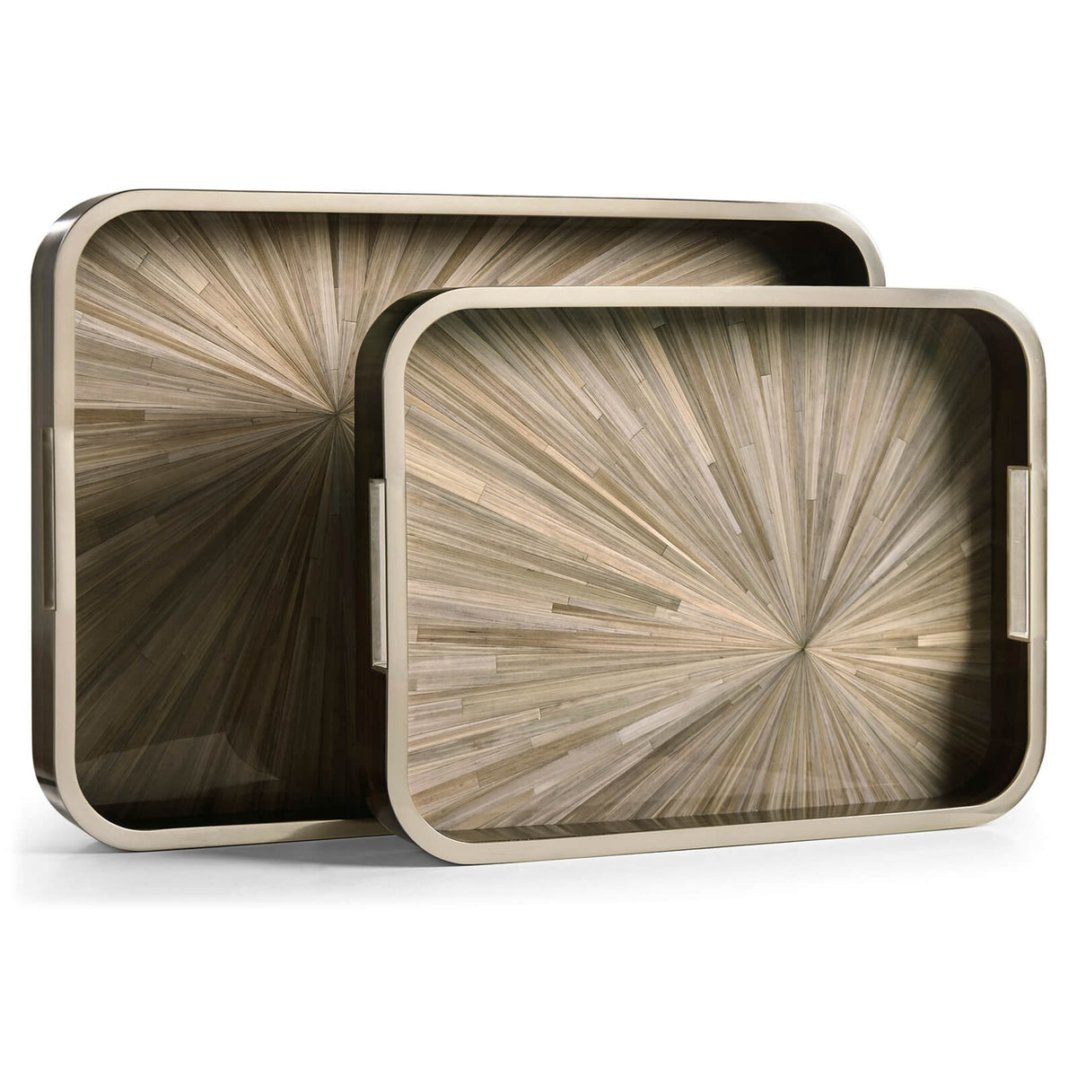 Jonathan Charles Accessories Terra Rectangular Tray - Set of 2 House of Isabella UK