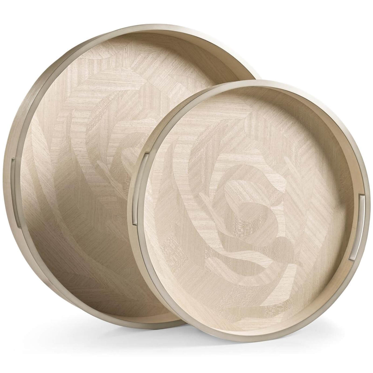 Jonathan Charles Accessories Tidepool Round Tray - Set of 2 House of Isabella UK