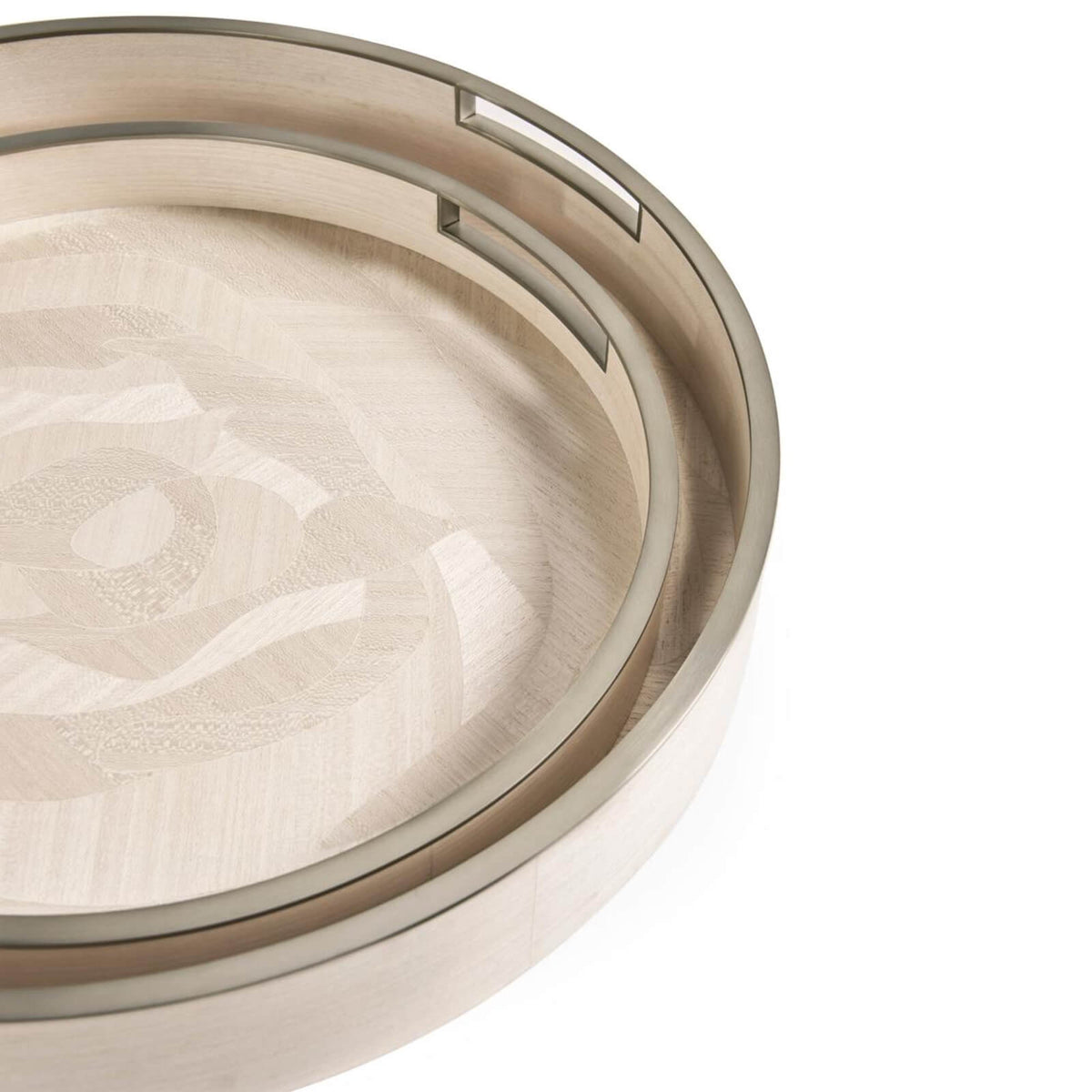 Jonathan Charles Accessories Tidepool Round Tray - Set of 2 House of Isabella UK