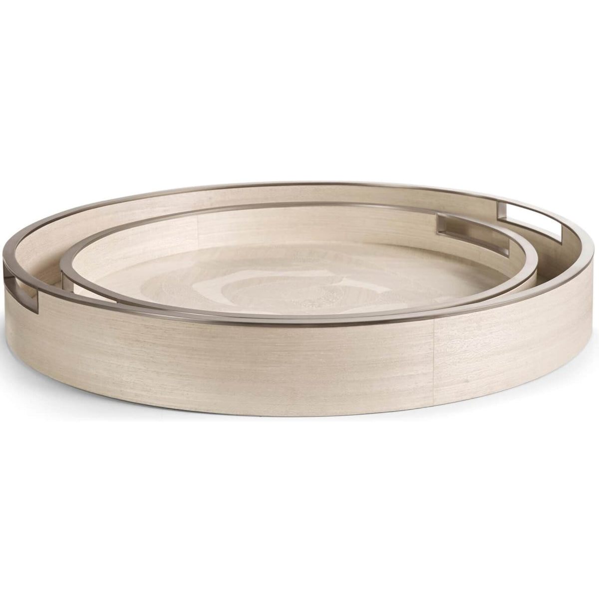 Jonathan Charles Accessories Tidepool Round Tray - Set of 2 House of Isabella UK