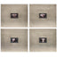 Jonathan Charles Accessories Veils of Light Photography Prints - Set of 4 House of Isabella UK