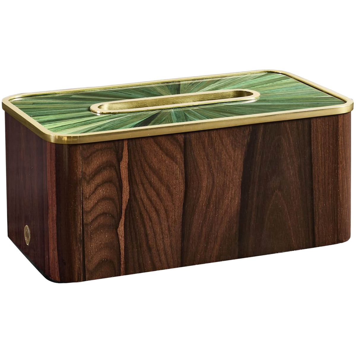 Jonathan Charles Accessories Verdure Rectangular Tissue Box House of Isabella UK
